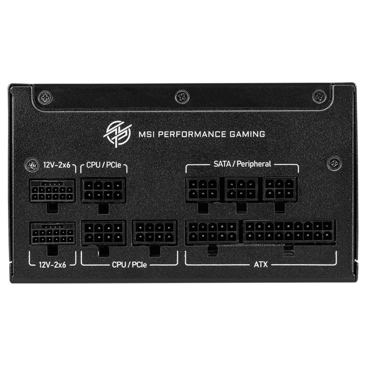 MSI MAG A1250GS PCIE5 80PLUS Gold 1250W Plus de 900 W MSI Maroc