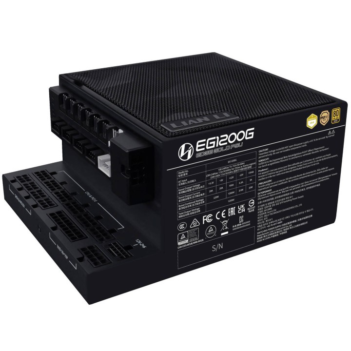 Lian Li Edge 1200 80PLUS GOLD 1200W (Black) - With Hub Plus de 900 ...