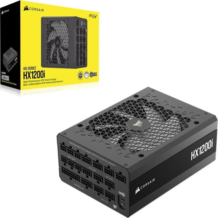 Corsair HX1200i 1200W Platinum Plus de 900 W Corsair Maroc