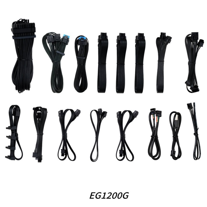 Lian Li Edge 1200 80PLUS GOLD 1200W (Black) - With Hub Plus de 900 ...