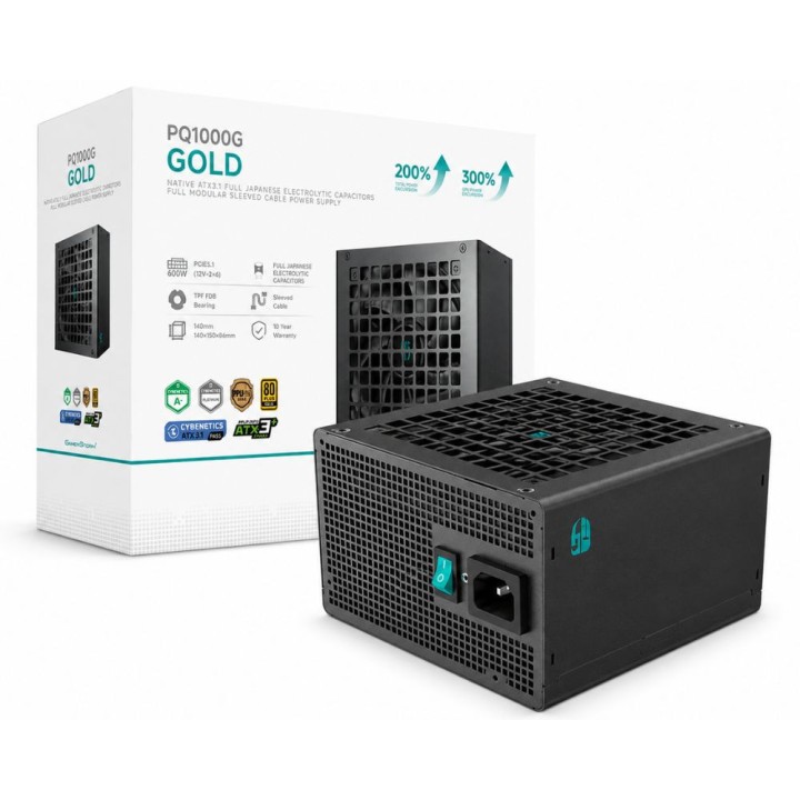 DeepCool Gamer STORM PQ1000G 80 Plus Gold 1000W Black Plus de 900 W...