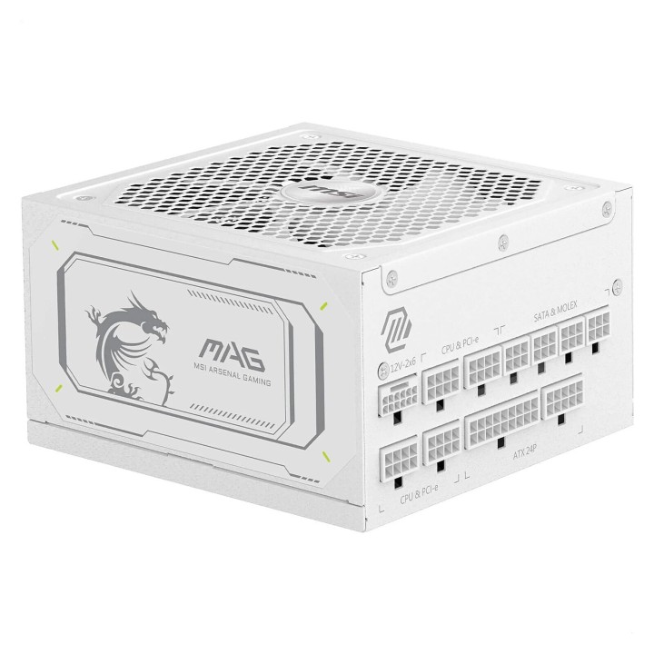 MSI MAG A1000GL PCIE5 80PLUS Gold 1000W Blanc Plus de 900 W MSI Maroc