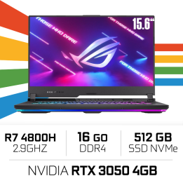 Asus ROG Strix G15 G513IC-HN004 AMD R7-4800H/16GB/512GB SSD/RTX3050...
