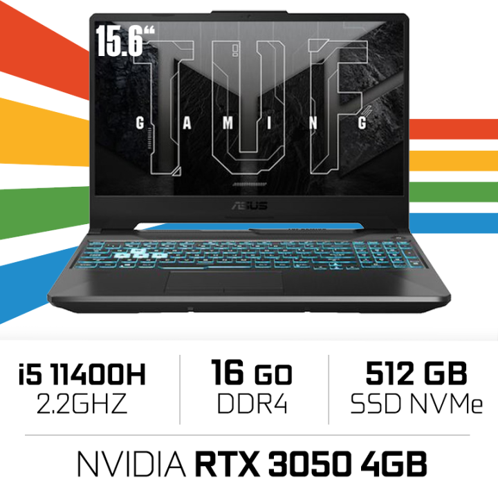 ASUS TUF F15 FX506HC-HN088 Intel Core i5 11400H/16GB/512GB SSD/RTX3...