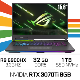 Asus ROG Strix G15 G513RW AMD R9-6900HX/32GB/1TB SSD/RTX3070Ti/15.6...