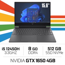 HP Victus 15-fa0031dx i5-12450H/8GB/512GB SSD/GTX1650 4GB/15.6'' PC...