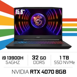 MSI Pulse 15 B13VGK i9-13900H/32GB/1TB SSD/RTX4070 8GB/15.6'' 165Hz...