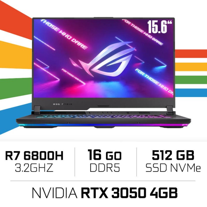 Asus ROG Strix G15 G513RC-HF210 AMD R7-6800H/16GB/512GB SSD/RTX3050...