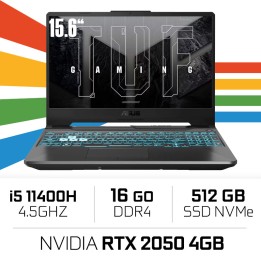 ASUS TUF GAMING F15-TUF506HF Intel Core i5 11400H/16GB/512GB SSD/RT...