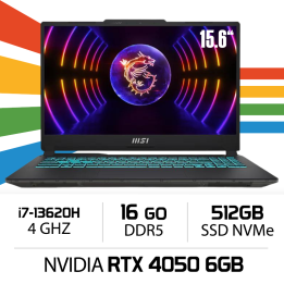 MSI CYBORG 15 A13VE i7-13620H 2X8GB 512GB NVMe PCIe SSD Gen4x4 RTX ...