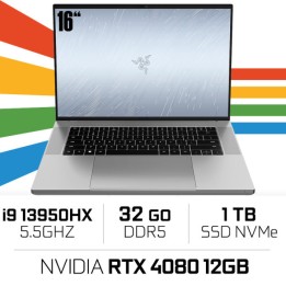 Razer Blade 16 Mercury i9-13950HX/32GB/1TB SSD/RTX4080 12GB/16'' PC...