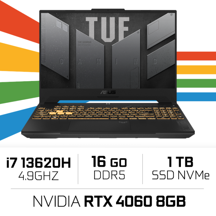 ASUS TUF Gaming F15 TUF507VV Intel Core i7 13620H/16GB/1TB SSD/RTX4...