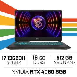 MSI CYBORG 15 A13VF-828XES i7 13620H/16GB DDR5/512GB/RTX4060 8GB 15...