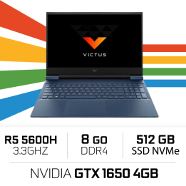 HP VICTUS 16 AMD R5 5600H/8GB/512GB SSD/GTX1650 4GB/16.1'' 144Hz PC...