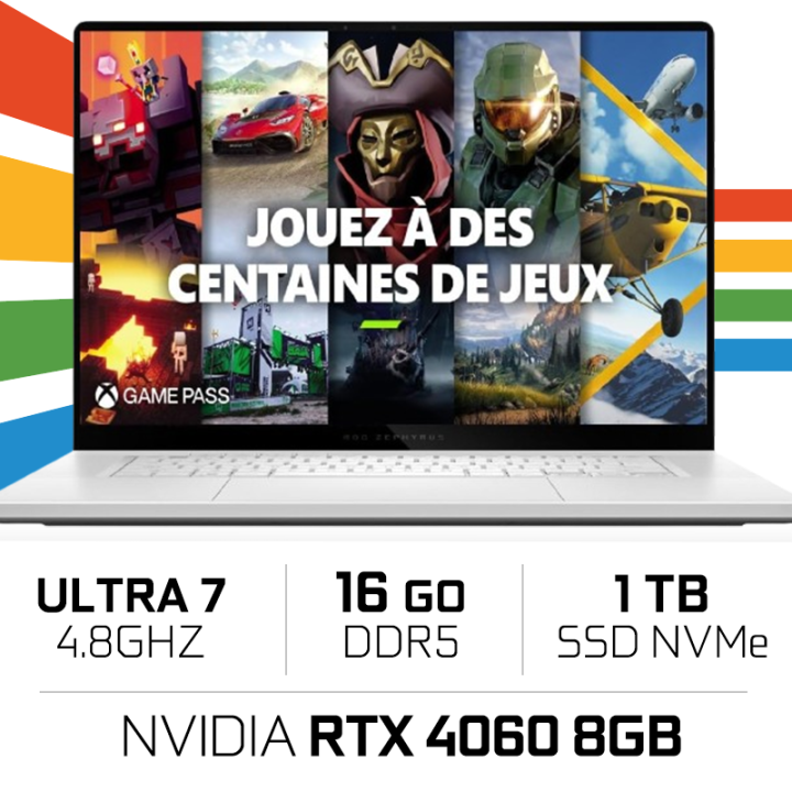 Asus ROG Zephyrus G16-GU605MV-Q28W intel Ultra 7 /16GB/1TB SSD/RTX ...