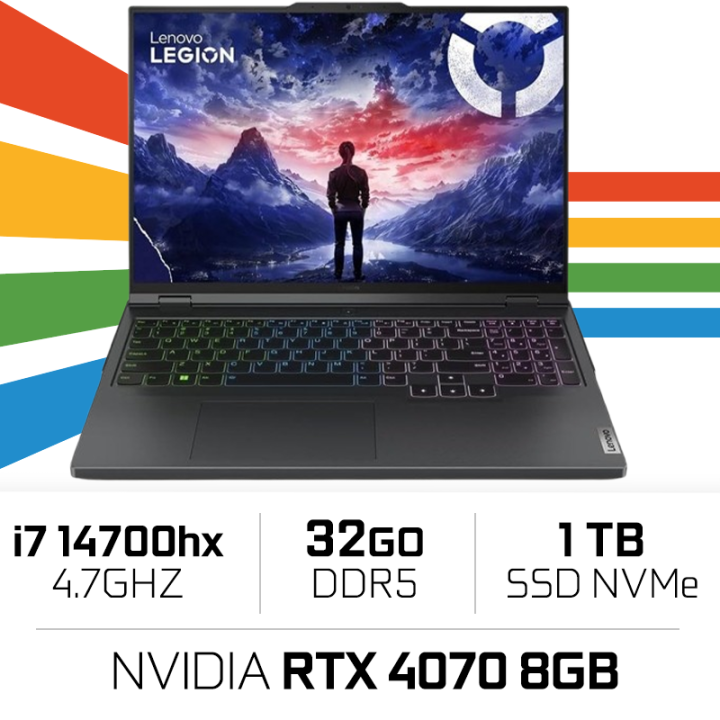 Lenovo Legion Pro 5 16IRX9 i7-14700HX/32GB DDR5/1TB SSD/RTX 4070 PC...