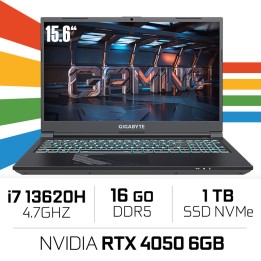 Gigabyte G5 MF5-H2ES354KD i7 13620H/16GB DDR5/1TB SSD/RTX4050 6GB/1...