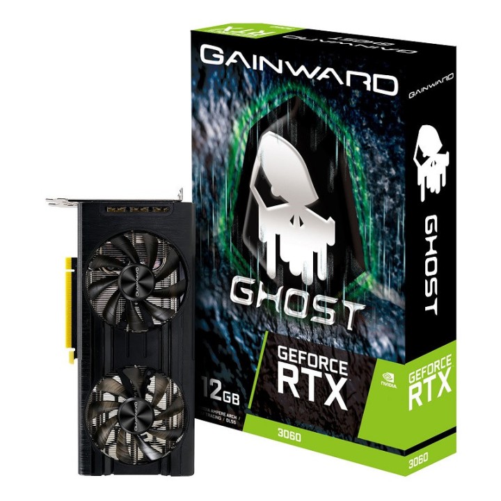 Gainward GeForce RTX 3060 Ghost 12GB GDDR6 Cartes graphiques Gainwa...