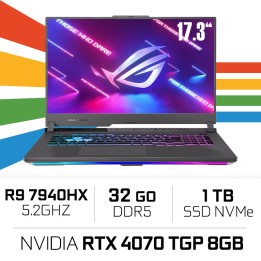 ASUS ROG Strix G17 G713PI-HX120W R9 7940HX/32GB DDR5/1TB SSD/RTX407...