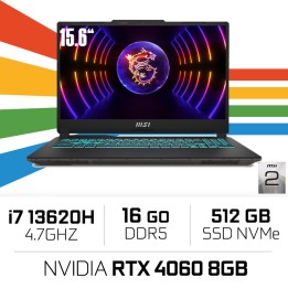 MSI CYBORG 15 A13VF-1473XMA i7 13620H/16GB DDR5/512GB/RTX4060 8GB 1...