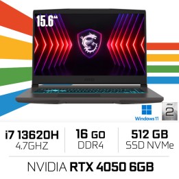 MSI THIN B13VE-2474MA i7 13620H/16GB DDR4/512GB/RTX4050 6GB 15.6" 1...