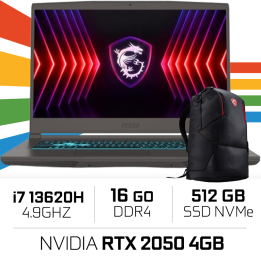MSI THIN B13UCX-2657MA Intel i7-13620H/16GB DDR4/512GB SSD/RTX 2050...