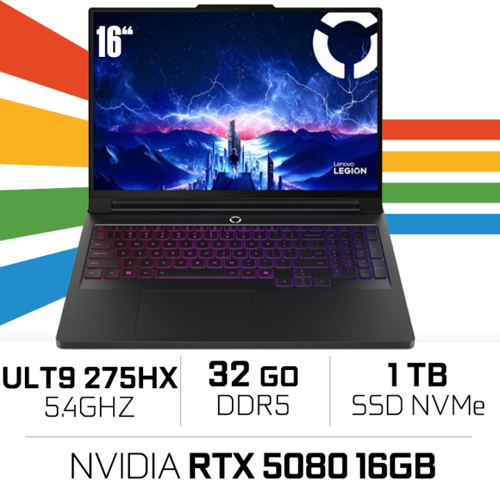 Lenovo Legion 7 Pro 16IAX10H Ultra 9 275HX/32GB/1TB SSD/RTX5080 16G...
