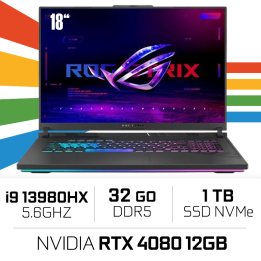 ASUS ROG Strix G18 G814JZ-N6011W Intel Core i9 13980HX/32GB DDR5/1T...