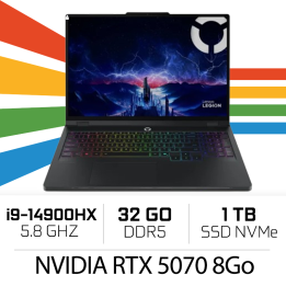 Lenovo Legion Pro 5 16IAX10 I9-14900HX/32GB DDR5/1TB SSD/RTX 5070 8...