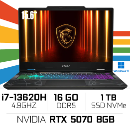 MSI Cyborg 15 B13WGKG-829MA Intel i7-13620H/16GB DDR5/1TB SSD/RTX 5...