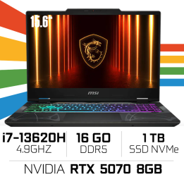 MSI Cyborg 15 B13WGKG-830XMA Intel i7-13620H/16GB DDR5/1TB SSD/RTX ...