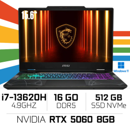 MSI Cyborg 15 B13WFKG-831MA Intel i7-13620H/16GB DDR5/512GB SSD/RTX...
