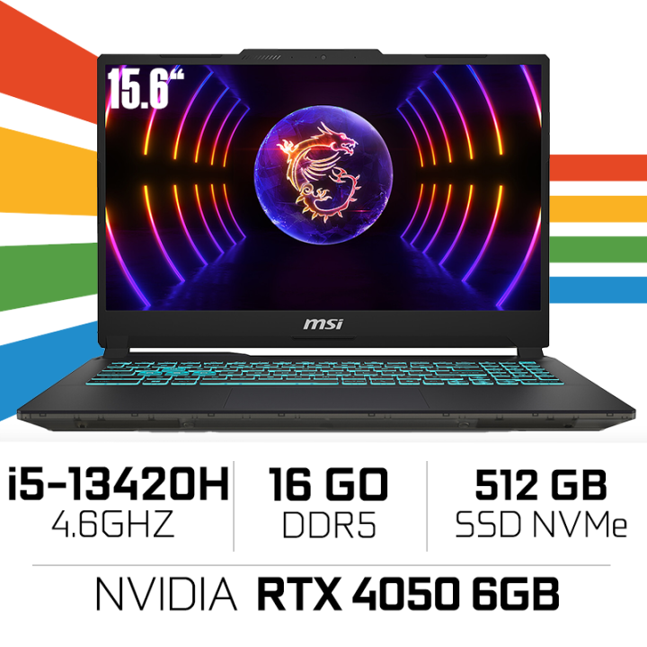 MSI Cyborg 15 A13VE-2227XMA Intel i5-13420H/16GB DDR5/512GB SSD/RTX...