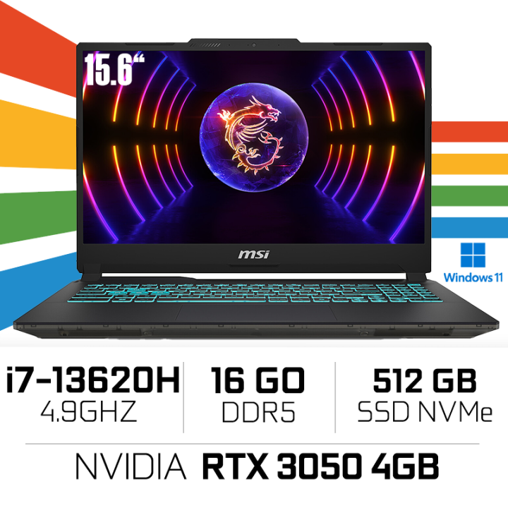 MSI Cyborg 15 A13UC-2228MA Intel i7-13620H/16GB DDR5/512GB SSD/RTX ...