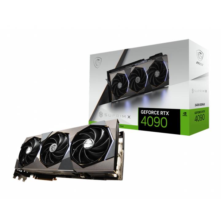 MSI GeForce RTX 4090 SUPRIM X 24GB GDDR6X Cartes graphiques MSI Maroc