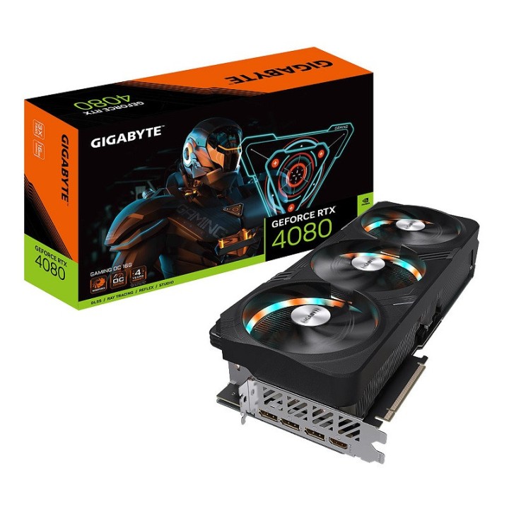 Gigabyte GeForce RTX 4080 GAMING OC 16GB GDDR6X Cartes graphiques G...