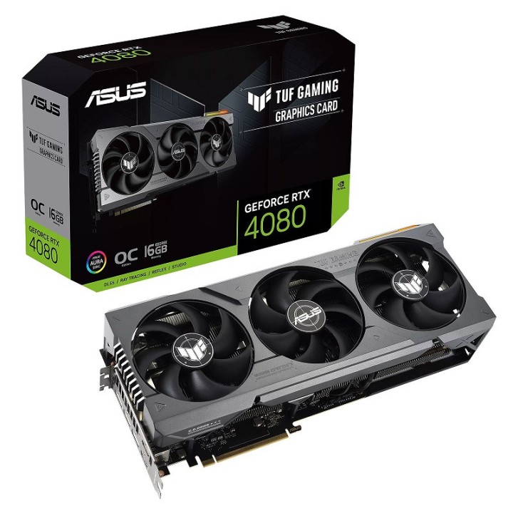 ASUS GeForce RTX 4080 TUF Gaming OC Edition 16GB GDDR6X Cartes grap...