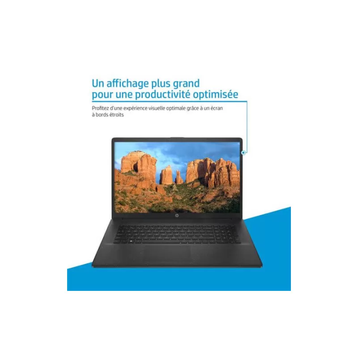 HP 17-cp0308nf AMD Ryzen 7 5700U / 16GB DDR4 / 512GB SSD / AMD Rade...