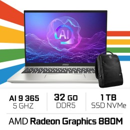 MSI Prestige A16 AI+ A3HMG-209MA AMD Ryzen AI 9 365/32GB DDR5/1TB S...