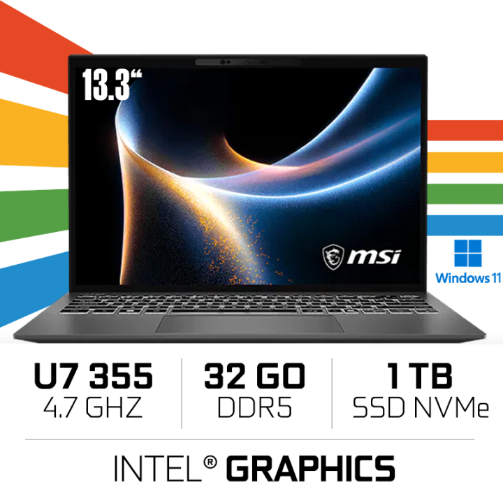 MSI Prestige 13 AI+ A3MG-003MA/Intel Ultra 7 355/32GB DDR5/1TB SSD/...