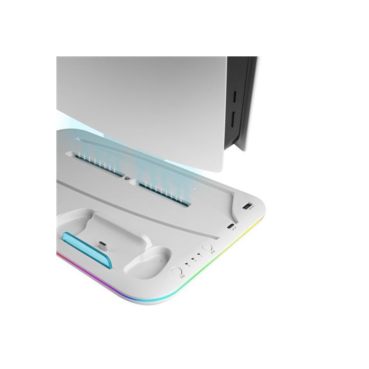 Mars Gaming MPS5-B PS5 Stand White Console Mars Gaming Maroc
