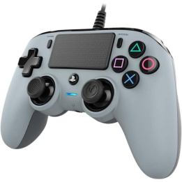 Manette filaire Compact Controller Nacon grise pour PS4 compatible ...