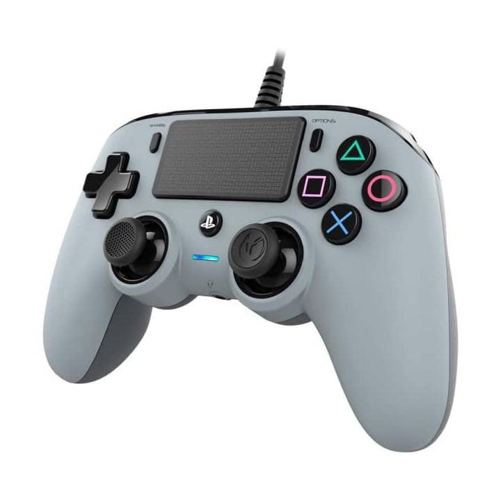 Manette filaire Compact Controller Nacon grise pour PS4 compatible ...