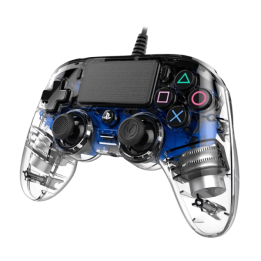 Manette filaire lumineuse Officielle PS4 Bleu NACON Console Nacon M...
