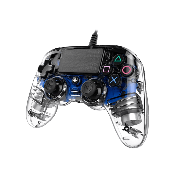 Manette filaire lumineuse Officielle PS4 Bleu NACON Console Nacon M...