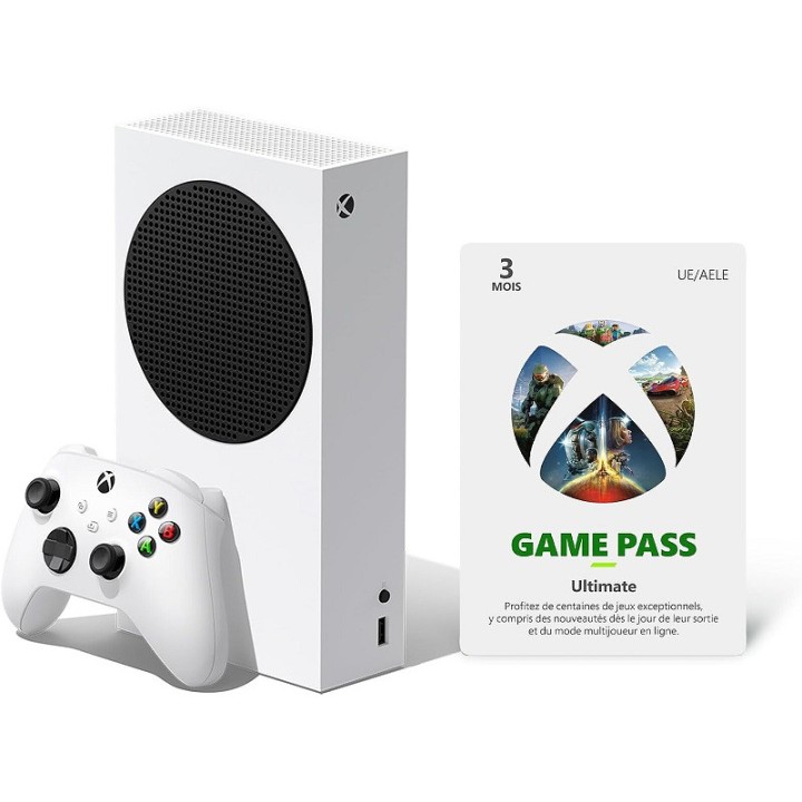 Microsoft Xbox Series S + 3 Mois Gamepass Ultimate Console Xbox Maroc