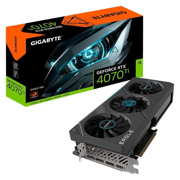 Gigabyte GeForce RTX 4070 Ti EAGLE 12GB GDDR6X Cartes graphiques Gi...