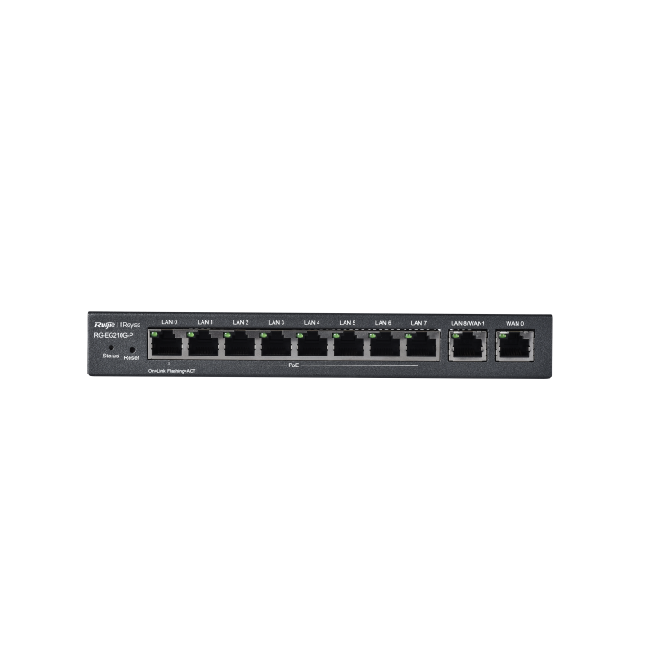 RUIJIE ROUTER 10-PORT GIGABIT CLOUD MANAGED RG-EG210G-P Modems & ro...