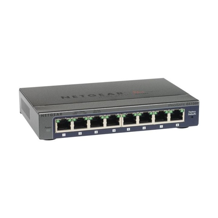 Netgear GS108E Switch Netgear Maroc