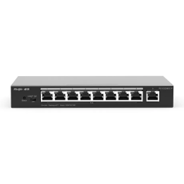 RUIJIE SWITCH 9P GIGABIT SMART 8 POE RG -ES209GC-P Switch Ruijie Ne...
